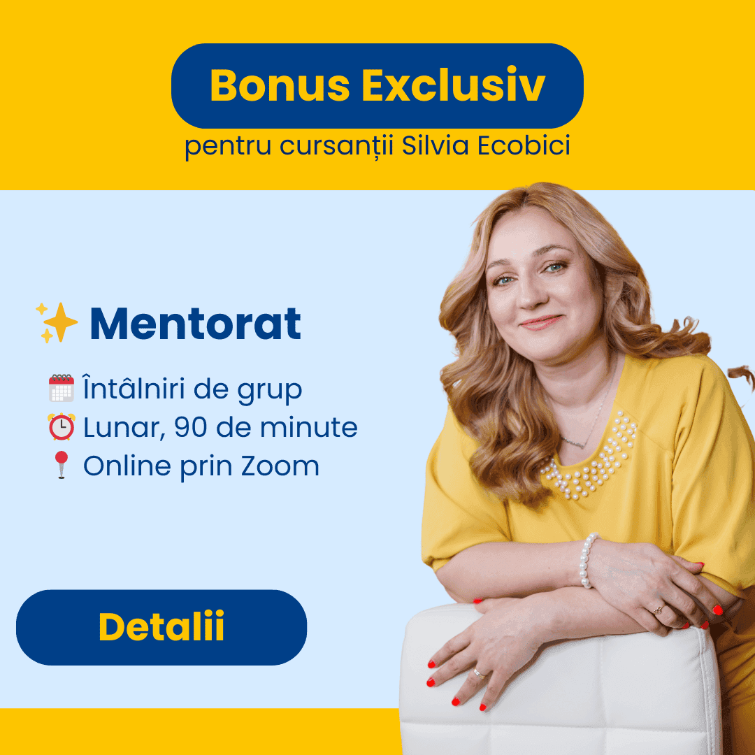 Mentorat bonus – suport cu Silvia Ecobici pentru cursul ThetaHealing® Dig Deeper