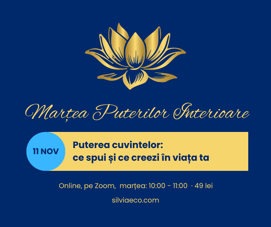 Puterea cuvintelor – ce spui și ce creezi în viața ta