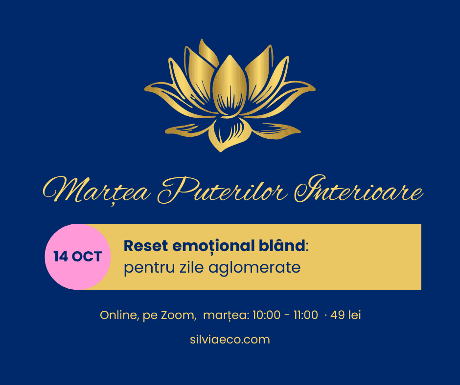 Reset emoțional blând pentru zile aglomerate