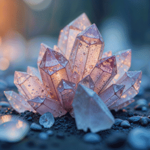 Cristale în lumină, roci și pământ: materia anorganică reprezintă Primul Plan din Cele Șapte planuri ale existenței